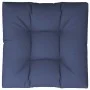 Marineblaues Paletten-Sofakissen aus Stoff, 70 x 70 x 12 cm von , Kissen für Stühle und Sofas - Ref: Foro24-377874, Preis: 39...