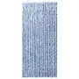 Blau-weißer Chenille-Fliegenvorhang, 100 x 230 cm von , Moskitonetze für Fenster - Ref: Foro24-377372, Preis: 66,03 €, Rabatt: %
