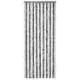 Cortina antimoscas chenilla gris y blanco 100x230 cm de , Mosquiteras para ventanas - Ref: Foro24-377370, Precio: 62,17 €, De...