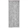 Grauer und weißer Chenille-Fliegenvorhang, 100 x 230 cm von , Moskitonetze für Fenster - Ref: Foro24-377370, Preis: 56,62 €, ...