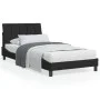 Bettgestell mit schwarzem Samtkopfteil 100x200 cm von , Betten und Lattenroste - Ref: Foro24-3207833, Preis: 123,89 €, Rabatt: %