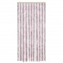 Silver gray and pink chenille fly curtain 100x230 cm by , Mosquito nets for windows - Ref: Foro24-377366, Price: 67,25 €, Dis...