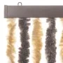 Dunkelbrauner und beiger Chenille-Fliegenvorhang, 56 x 185 cm von , Moskitonetze für Fenster - Ref: Foro24-377353, Preis: 41,...