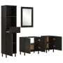 Badezimmerschrank-Set 4-teilig aus massivem Mangoholz von , Badezimmermöbel - Ref: Foro24-3206295, Preis: 361,43 €, Rabatt: %