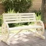 2-Sitzer-Gartenbank aus massivem Tannenholz von , Gartenstühle - Ref: Foro24-365103, Preis: 158,62 €, Rabatt: %