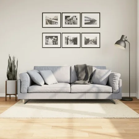 OVIEDO beige short pile rug 120x170 cm by , Rugs - Ref: Foro24-375490, Price: 50,19 €, Discount: %