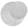 OVIEDO gray short pile rug Ø 80 cm by , Rugs - Ref: Foro24-375543, Price: 28,96 €, Discount: %