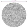 OVIEDO gray short pile rug Ø 80 cm by , Rugs - Ref: Foro24-375543, Price: 28,96 €, Discount: %