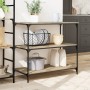 Küchenwagen aus Sonoma-Eiche-Holzwerkstoff, 102 x 50 x 95 cm von , Küchen- und Speisewagen - Ref: Foro24-842322, Preis: 88,35...