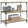 Küchenwagen aus Sonoma-Eiche-Holzwerkstoff, 102 x 50 x 95 cm von , Küchen- und Speisewagen - Ref: Foro24-842322, Preis: 87,19...