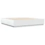 White engineered wood bed frame with LED 180x200 cm by , Beds and slatted bases - Ref: Foro24-3209590, Price: 185,58 €, Disco...