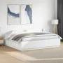 White engineered wood bed frame with LED 180x200 cm by , Beds and slatted bases - Ref: Foro24-3209590, Price: 185,58 €, Disco...