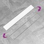 Duschrinne mit Abdeckung 2 in 1 Edelstahl 83x14 cm von vidaXL, Abflüsse - Ref: Foro24-146009, Preis: 60,20 €, Rabatt: %