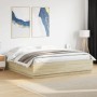 Sonoma oak wood bed frame with LED lights 180x200 cm by , Beds and slatted bases - Ref: Foro24-3209592, Price: 181,14 €, Disc...