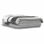 Estructura cama con luces LED madera gris Sonoma 120x200 cm de , Camas y somieres - Ref: Foro24-3209623, Precio: 166,31 €, De...