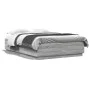 Estructura cama con luces LED madera gris Sonoma 150x200 cm de , Camas y somieres - Ref: Foro24-3209609, Precio: 175,10 €, De...