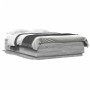 Estructura de cama madera de ingeniería gris Sonoma 140x200 cm de , Camas y somieres - Ref: Foro24-3209707, Precio: 154,78 €