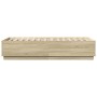Estructura de cama madera de ingeniería roble Sonoma 90x190 cm de , Camas y somieres - Ref: Foro24-3209753, Precio: 110,96 €,...