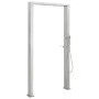 Ducha de exterior de acero inoxidable chorro doble de vidaXL, Accesorios para piscinas y spa - Ref: Foro24-48201, Precio: 325...
