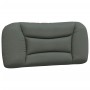 Bed frame with LED lights dark gray fabric 80x200 cm by , Beds and slatted bases - Ref: Foro24-3213663, Price: 154,88 €, Disc...