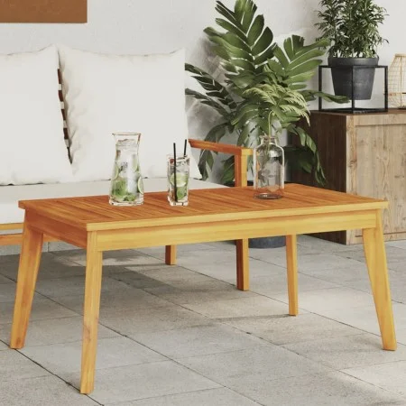 Mesa de comedor de jardín madera maciza de acacia 100x55x45 cm de , Mesas de jardín - Ref: Foro24-366383, Precio: 81,45 €, De...