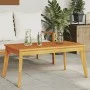 Mesa de comedor de jardín madera maciza de acacia 100x55x45 cm de , Mesas de jardín - Ref: Foro24-366383, Precio: 81,45 €, De...