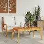 Mesa de comedor de jardín madera maciza de acacia 100x55x45 cm de , Mesas de jardín - Ref: Foro24-366383, Precio: 81,45 €, De...