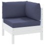 Cojines para muebles de palets 3 uds tela Oxford azul marino de , Cojines para sillas y sofás - Ref: Foro24-379169, Precio: 6...