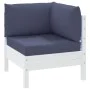 Cojines para muebles de palets 3 uds tela Oxford azul marino de , Cojines para sillas y sofás - Ref: Foro24-379169, Precio: 5...