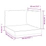 Cojines para muebles de palets 3 uds tela Oxford azul marino de , Cojines para sillas y sofás - Ref: Foro24-379169, Precio: 6...