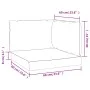 Cojines para muebles de palets 3 uds tela Oxford azul marino de , Cojines para sillas y sofás - Ref: Foro24-379169, Precio: 5...