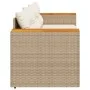 3-seater garden sofa with beige synthetic rattan cushions by , Outdoor sofas - Ref: Foro24-365831, Price: 252,61 €, Discount: %