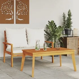 Garden furniture set with solid acacia wood cushions by , Garden sets - Ref: Foro24-366381, Price: 246,86 €, Discount: %