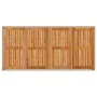 Gartentisch aus beigem PE-Rattan und Akazienholz, 190 x 90 x 75 cm von , Gartentische - Ref: Foro24-368130, Preis: 193,81 €, ...