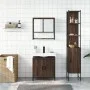3-teiliges Badezimmermöbel-Set aus braunem Eichensperrholz von , Badezimmermöbel - Ref: Foro24-3214684, Preis: 181,44 €, Raba...
