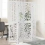 White Paulownia solid wood 4-panel dividing screen by , Room dividers - Ref: Foro24-358738, Price: 107,27 €, Discount: %