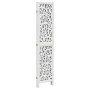 4-teilige Trennwand aus weißem Paulownia-Massivholz von , Raumteiler - Ref: Foro24-358738, Preis: 114,09 €, Rabatt: %