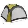 Party tent with LED lights, 4 green side walls, 3.6x3.6x2.3 m by vidaXL, Tents and gazebos - Ref: Foro24-92237, Price: 140,23...