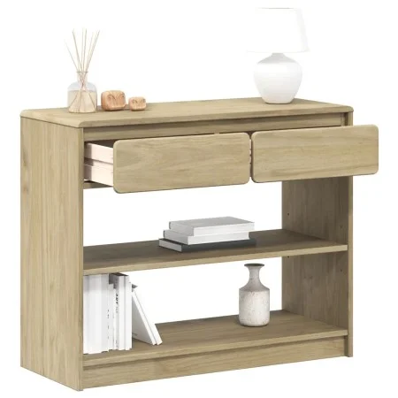SAUDA console table solid oak pine wood 89.5x36.5x73 cm by , console tables - Ref: Foro24-377599, Price: 113,05 €, Discount: %