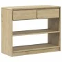 SAUDA console table solid oak pine wood 89.5x36.5x73 cm by , console tables - Ref: Foro24-377599, Price: 113,05 €, Discount: %