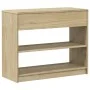 Mesa consola SAUDA madera maciza de pino roble 89,5x36,5x73 cm de , Mesas consola - Ref: Foro24-377599, Precio: 113,05 €, Des...