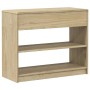 SAUDA console table solid oak pine wood 89.5x36.5x73 cm by , console tables - Ref: Foro24-377599, Price: 114,87 €, Discount: %