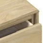 SAUDA console table solid oak pine wood 89.5x36.5x73 cm by , console tables - Ref: Foro24-377599, Price: 113,05 €, Discount: %