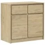 SAUDA Sideboard aus massivem Eichenkiefernholz 80x43x75,5 cm von , Sideboards - Ref: Foro24-377600, Preis: 134,16 €, Rabatt: %