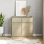 SAUDA Sideboard aus massivem Eichenkiefernholz 80x43x75,5 cm von , Sideboards - Ref: Foro24-377600, Preis: 134,16 €, Rabatt: %