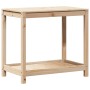 Pflanztisch mit Ablage aus massivem Kiefernholz 82,5x50x75 cm von , Topfständer - Ref: Foro24-832397, Preis: 78,35 €, Rabatt: %