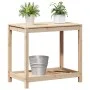 Planting table with shelf solid pine wood 82.5x50x75 cm by , Pot stands - Ref: Foro24-832397, Price: 77,31 €, Discount: %
