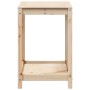 Pflanztisch mit Ablage aus massivem Kiefernholz 82,5x50x75 cm von , Topfständer - Ref: Foro24-832397, Preis: 78,35 €, Rabatt: %