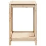 Planting table with shelf solid pine wood 82.5x50x75 cm by , Pot stands - Ref: Foro24-832397, Price: 77,31 €, Discount: %
