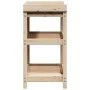 Planting table with pine wood shelves 82.5x45x86.5 cm by , Pot stands - Ref: Foro24-832432, Price: 76,35 €, Discount: %